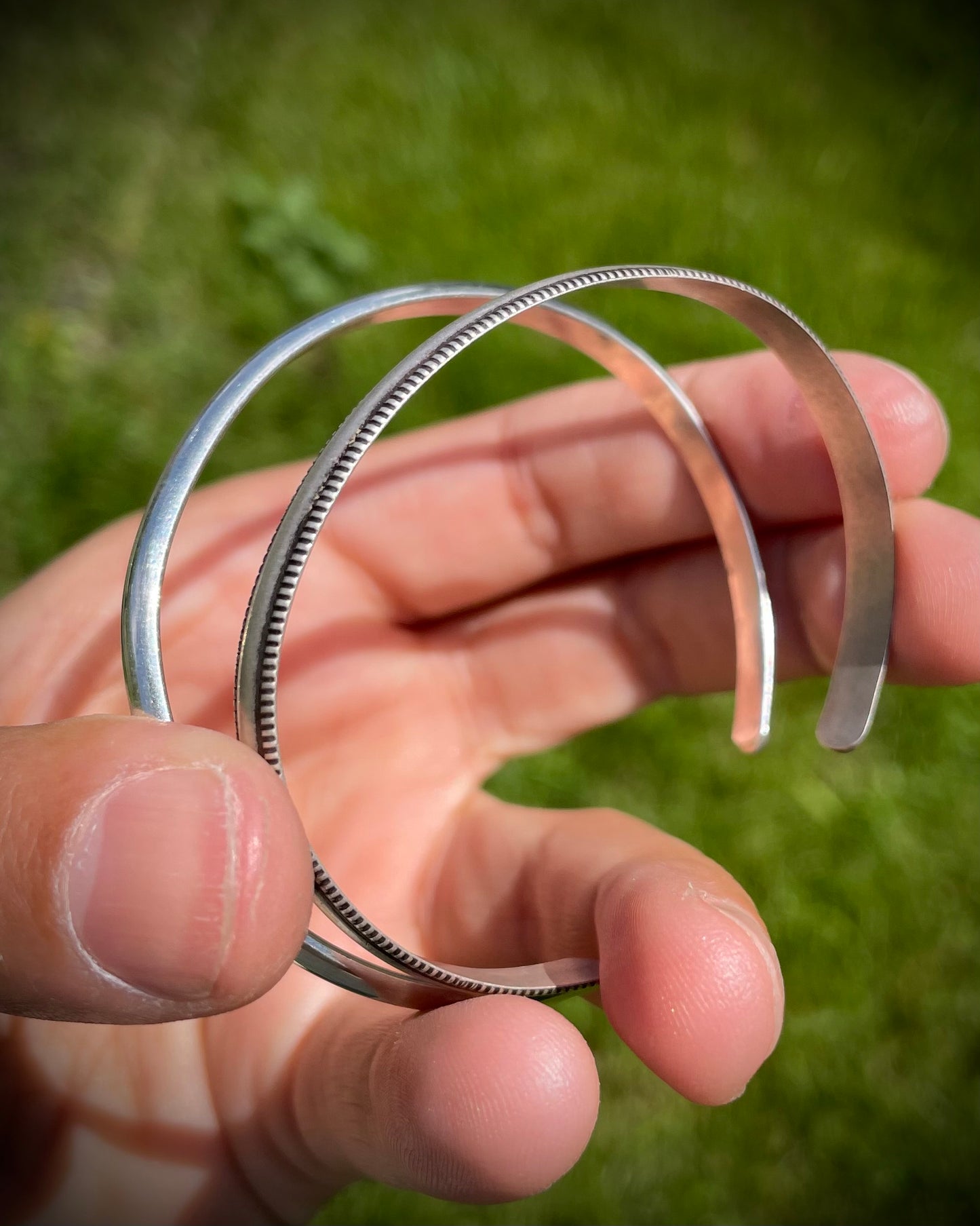 Sterling Stacking Cuffs