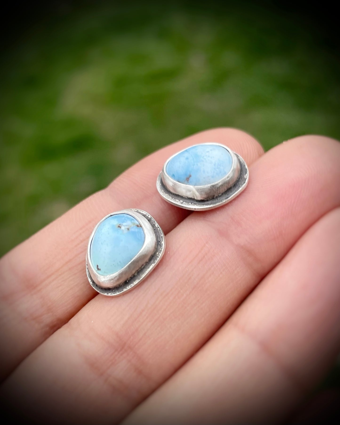 Golden Hills Turquoise Studs