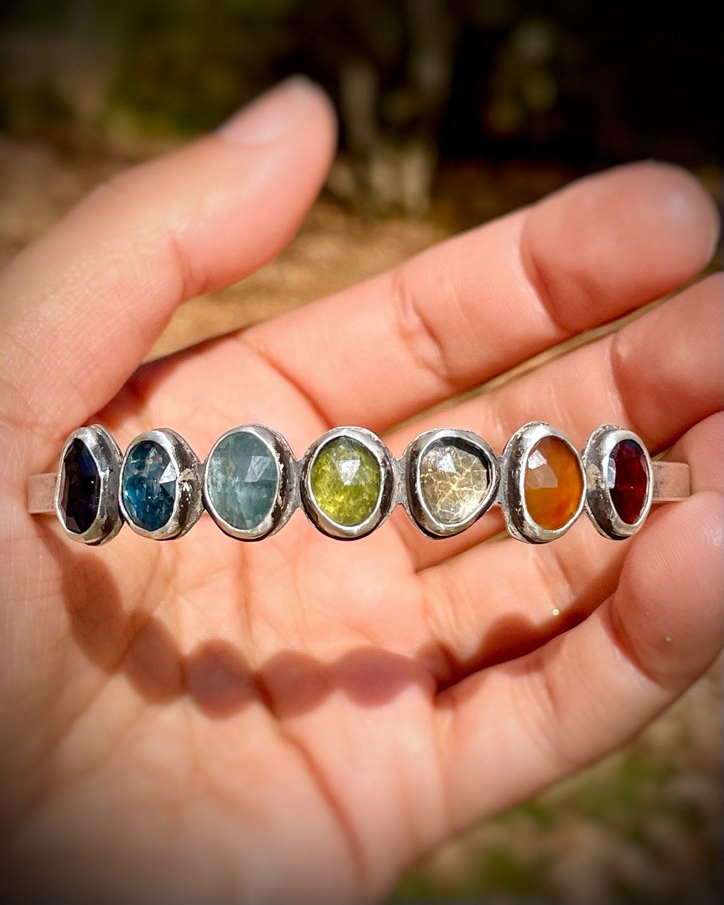 Rainbow Cuff (Sz Med/Lg)