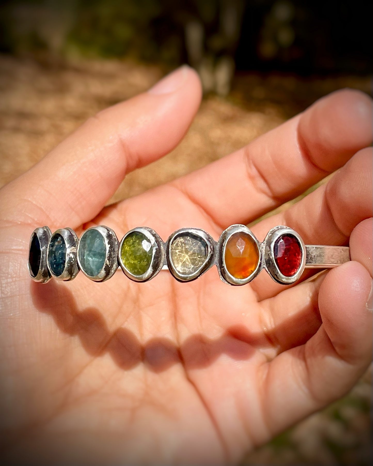 Rainbow Cuff (Sz Med/Lg)