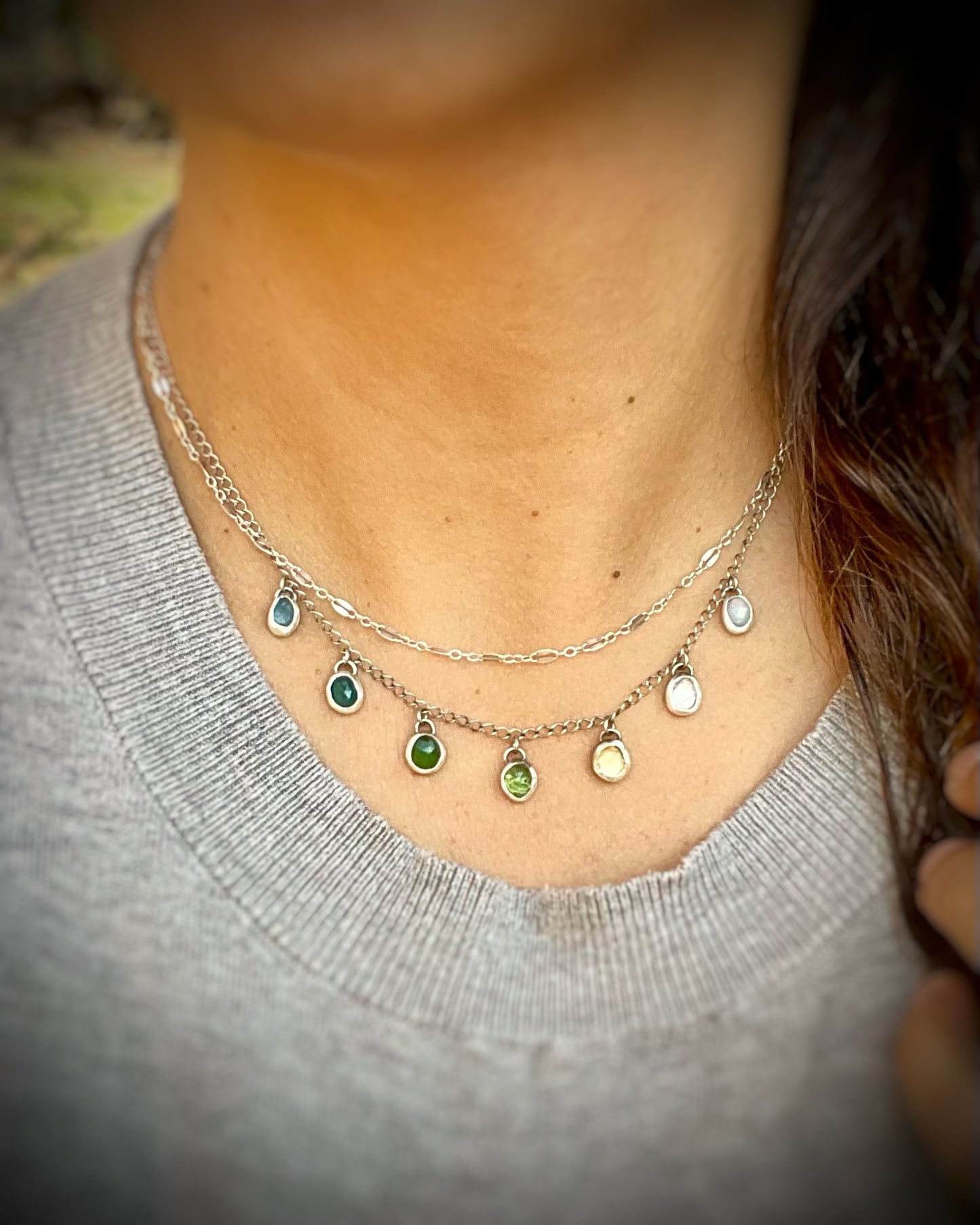 Woodland Glow Charm Necklace