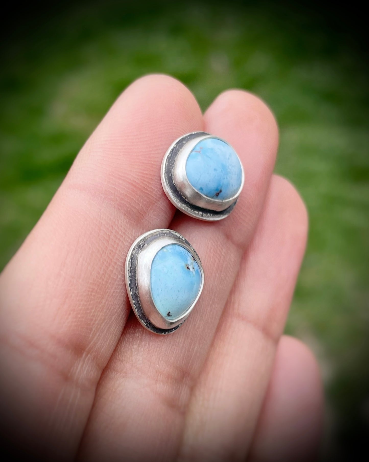 Golden Hills Turquoise Studs