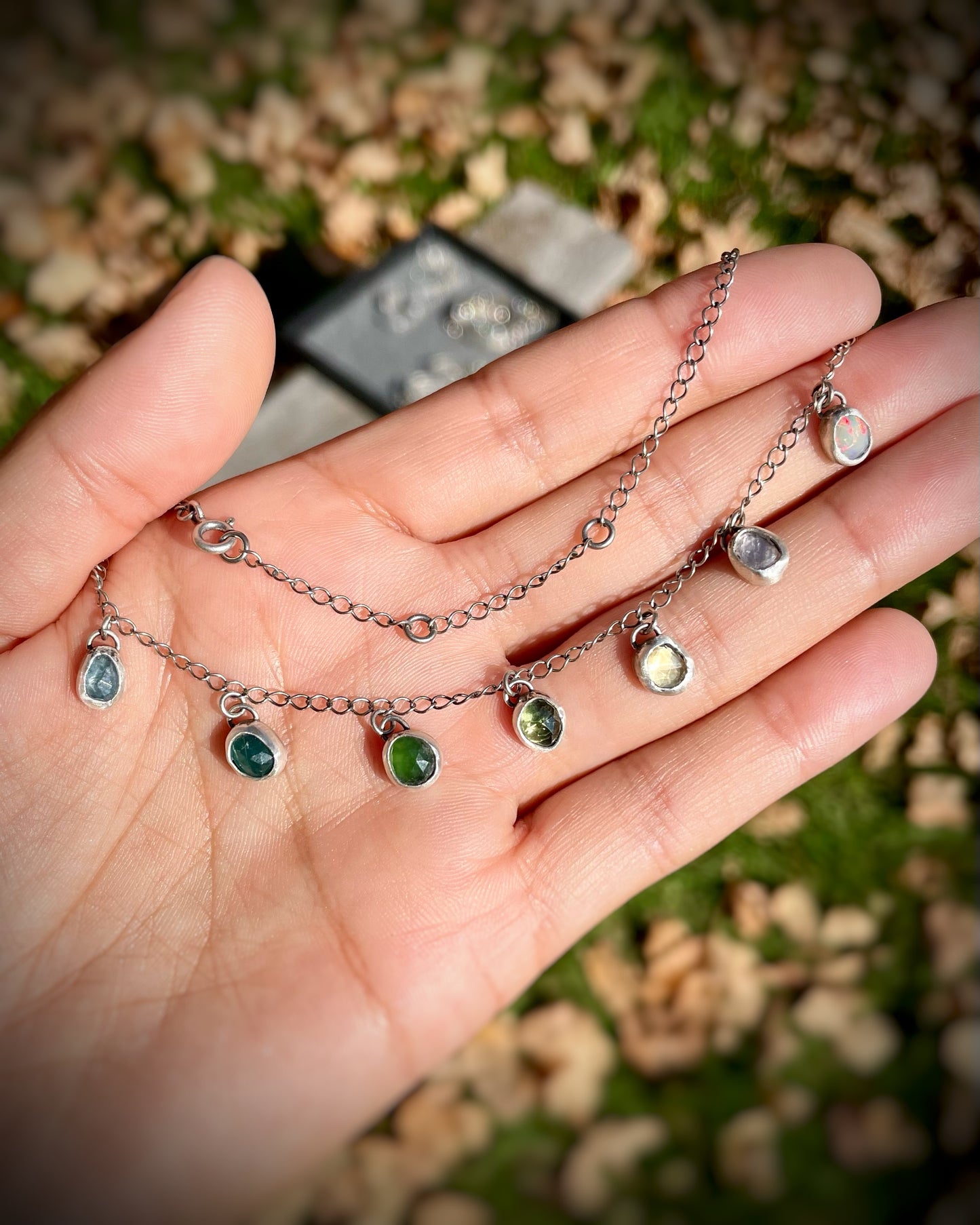 Woodland Glow Charm Necklace