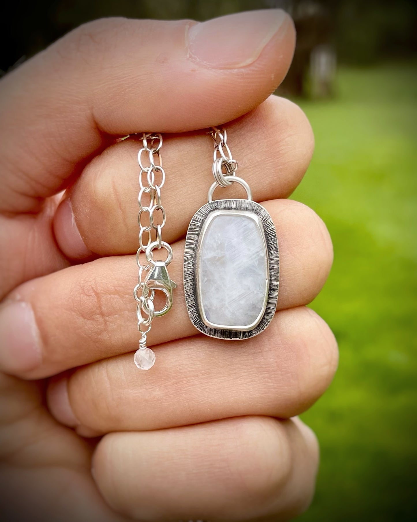 Etched Edge Pendants
