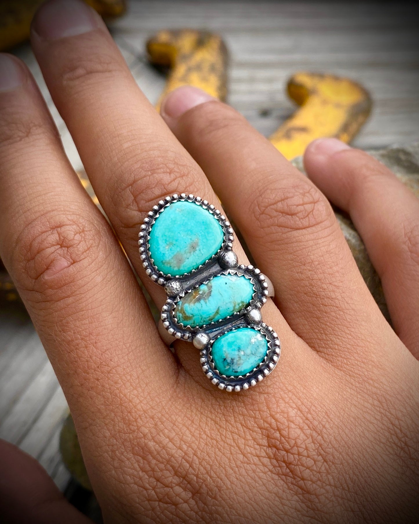 Lone Mountain Trio Ring