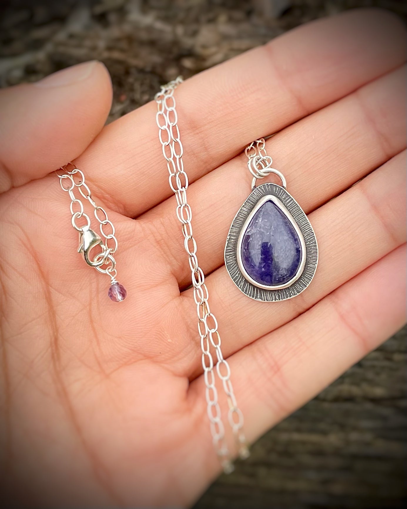 Etched Edge Pendants