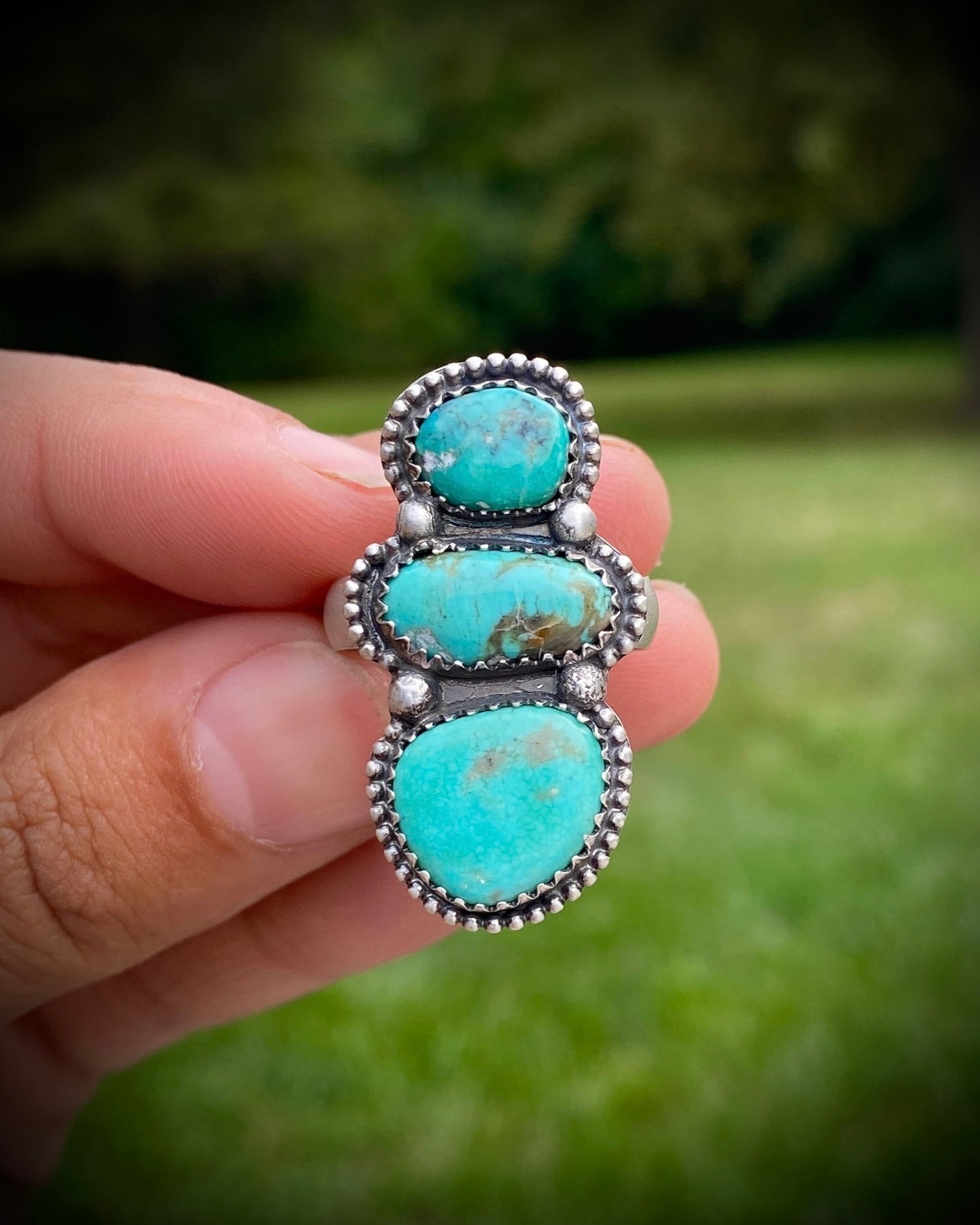 Lone Mountain Trio Ring