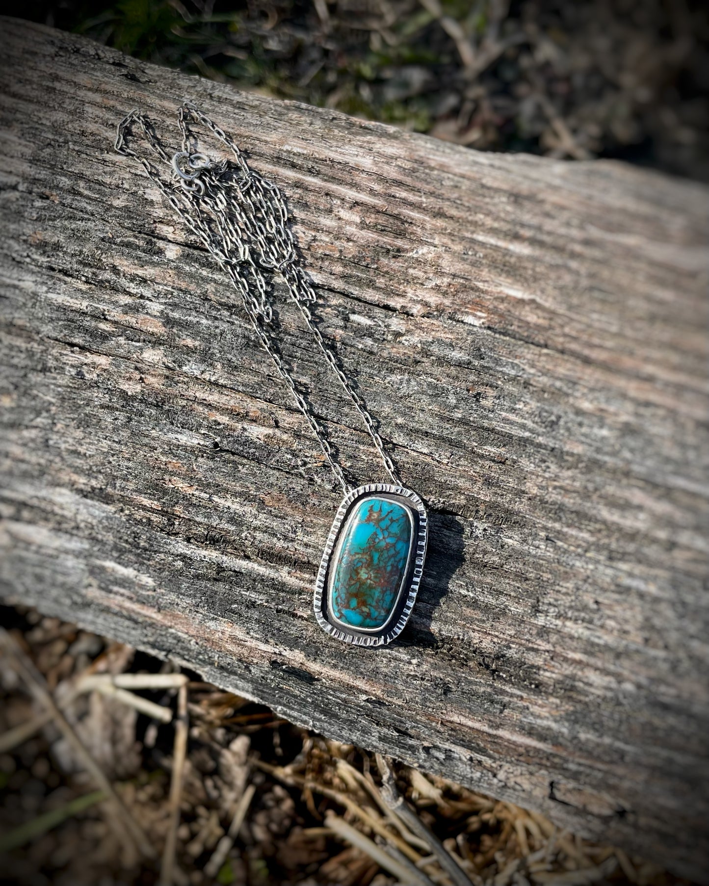Carico Lake Turquoise Pendant