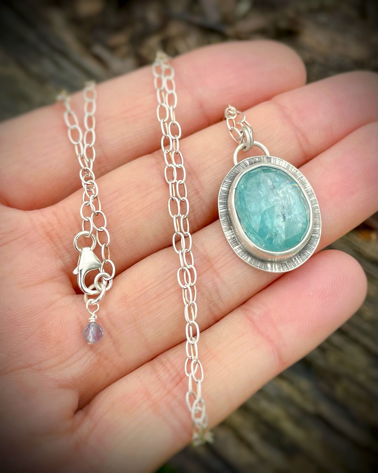 Etched Edge Pendants