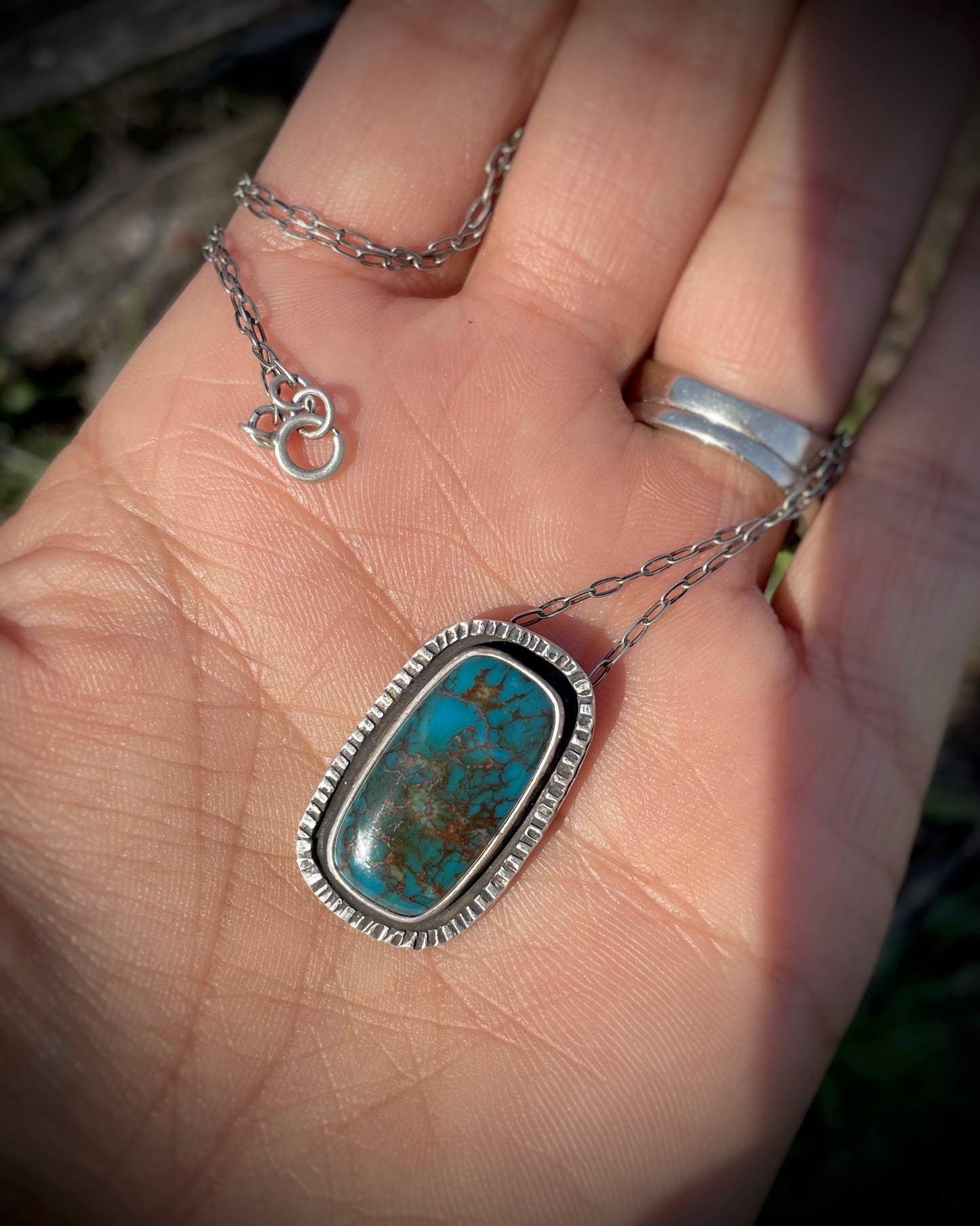 Carico Lake Turquoise Pendant