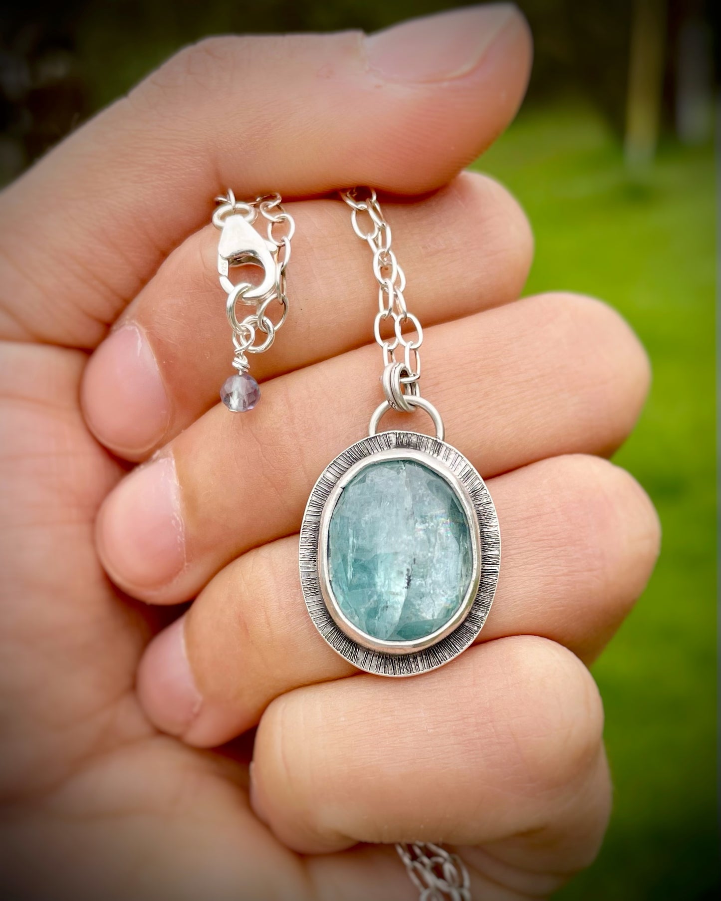 Etched Edge Pendants