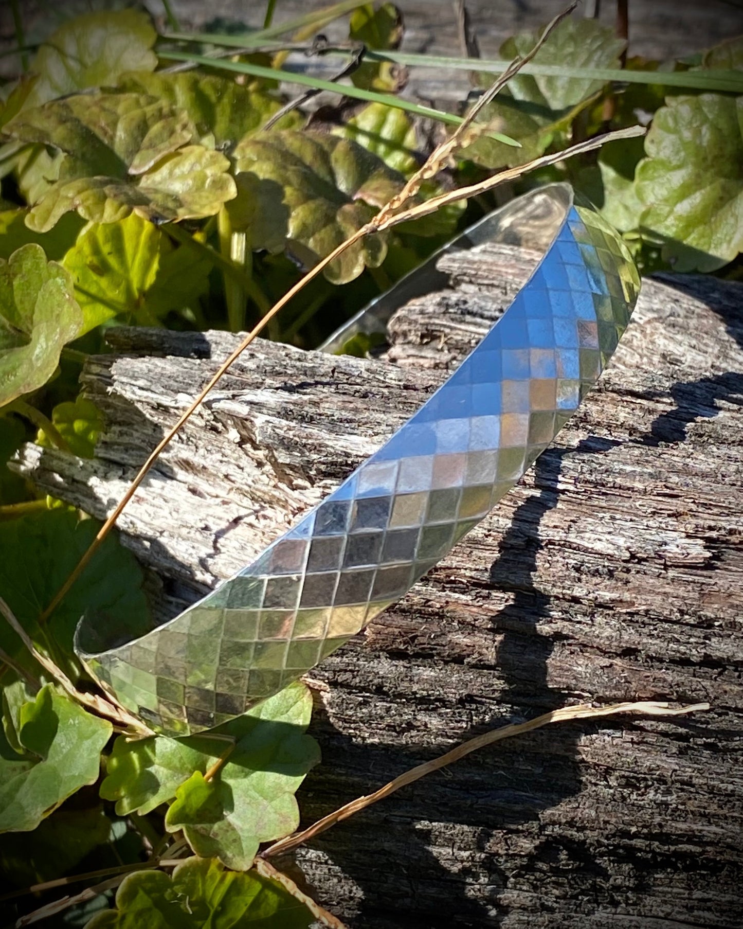 Lightcatcher Wide Sterling Cuff