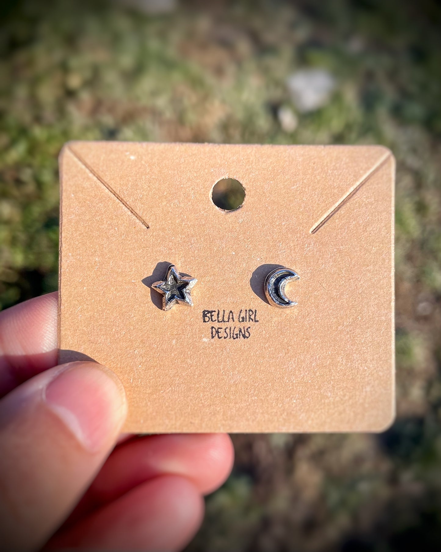 Recycled Sterling Silver Studs