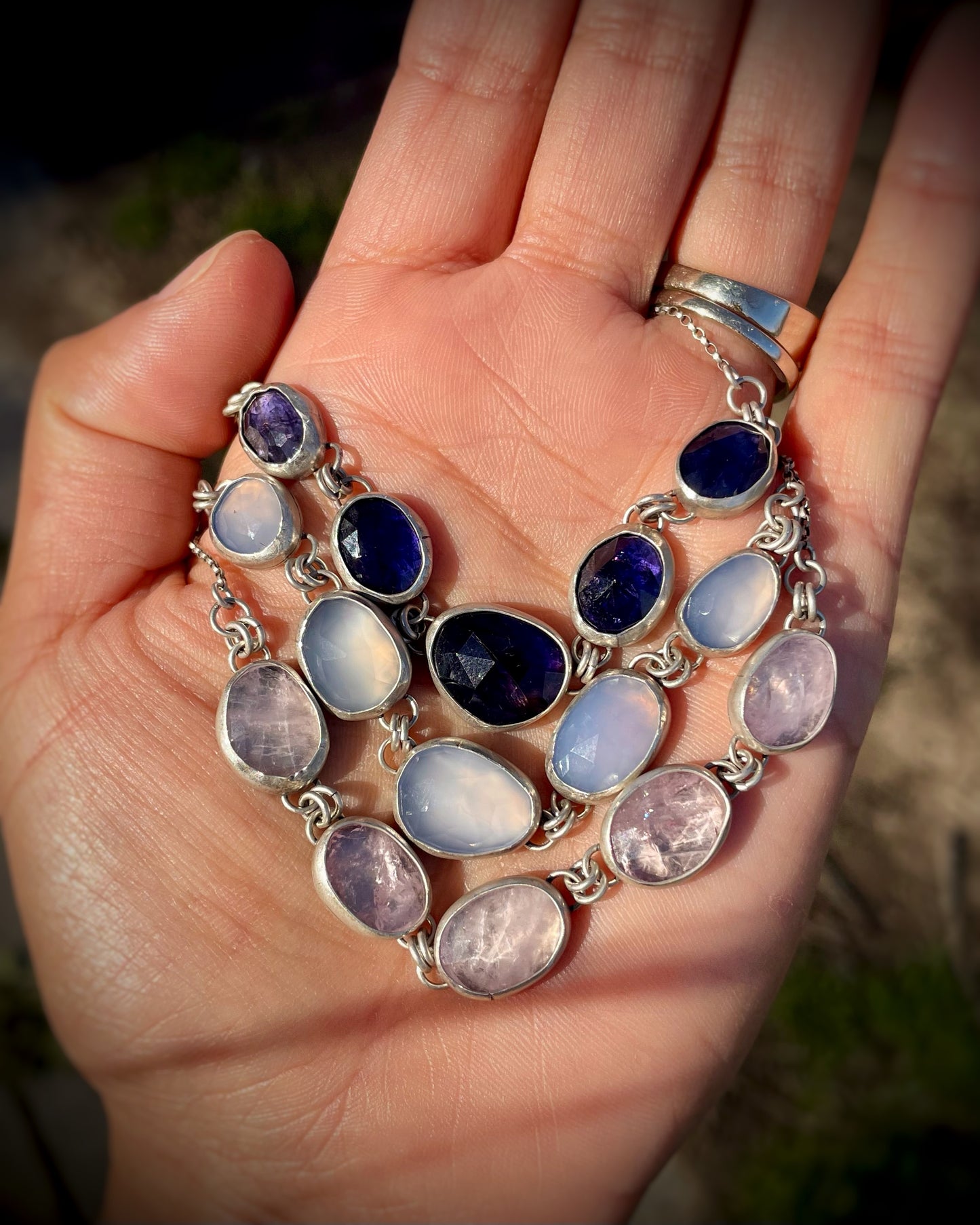 Gemstone Choker Necklaces