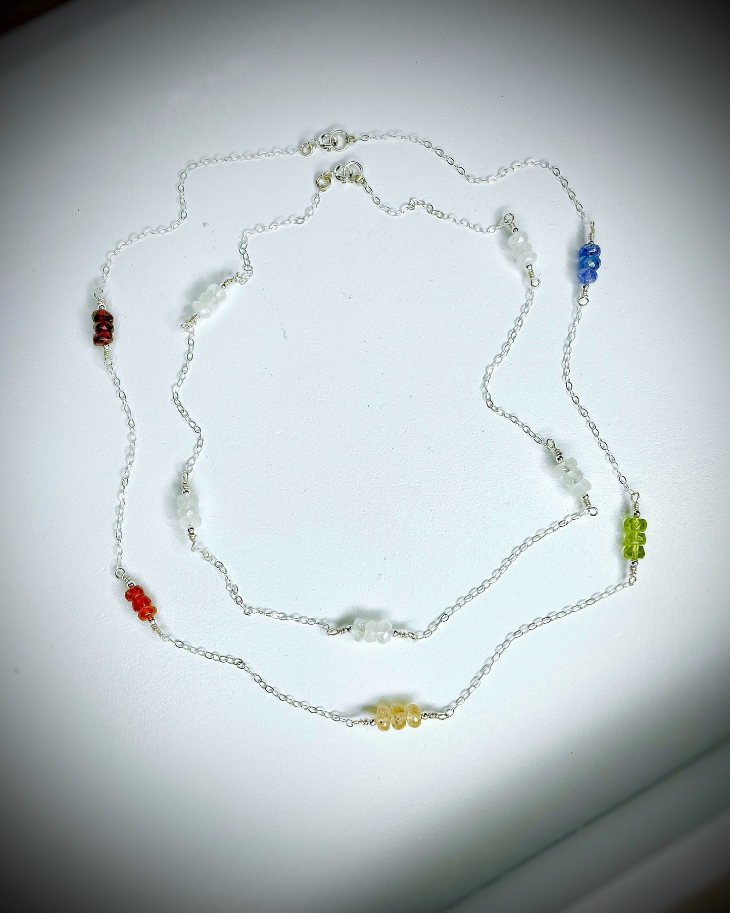 Gemstone Layer Necklaces