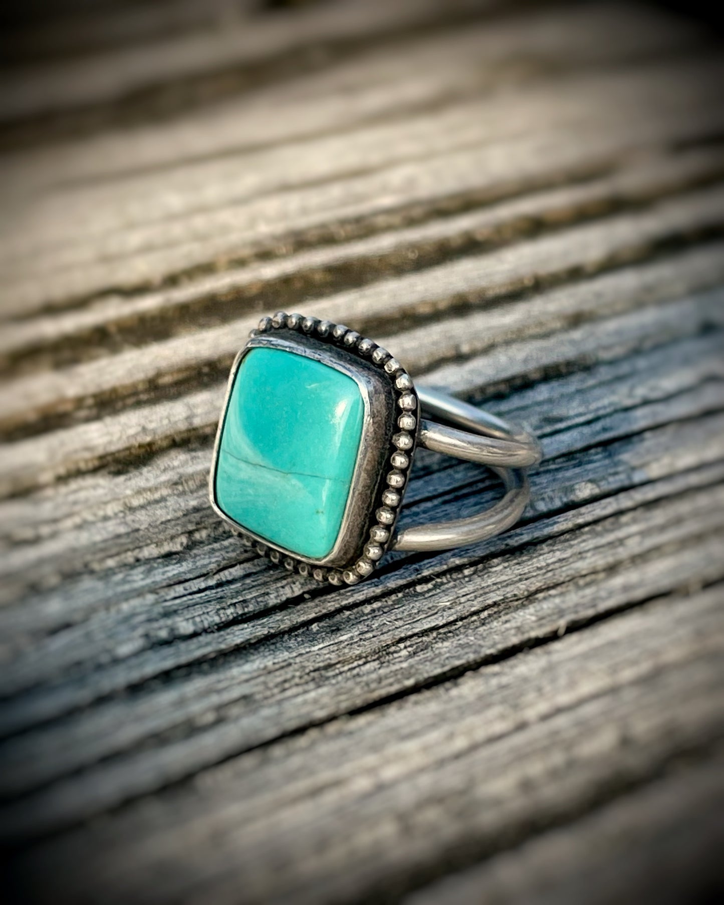 Turquoise Square Ring