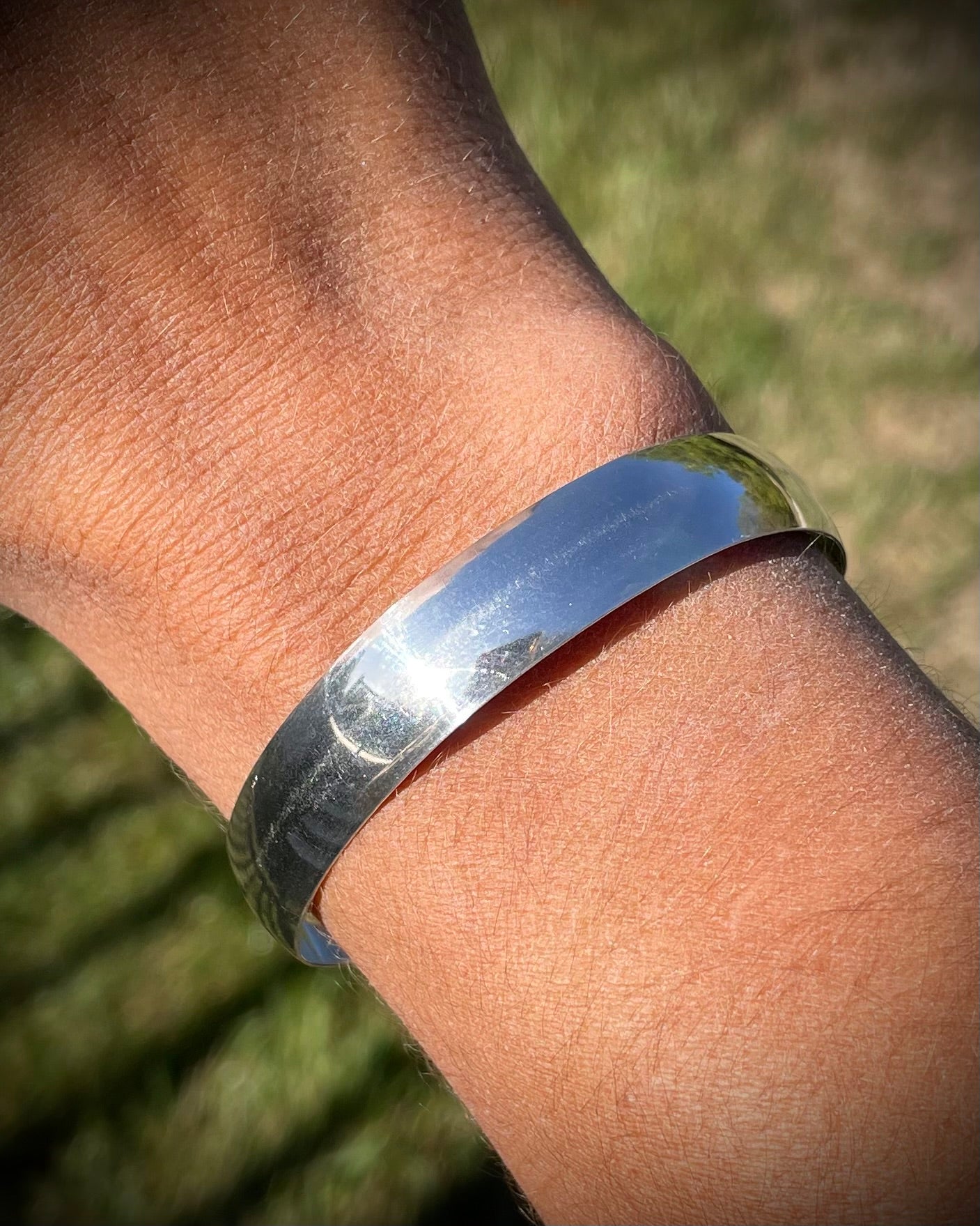 Wide Sterling Cuff