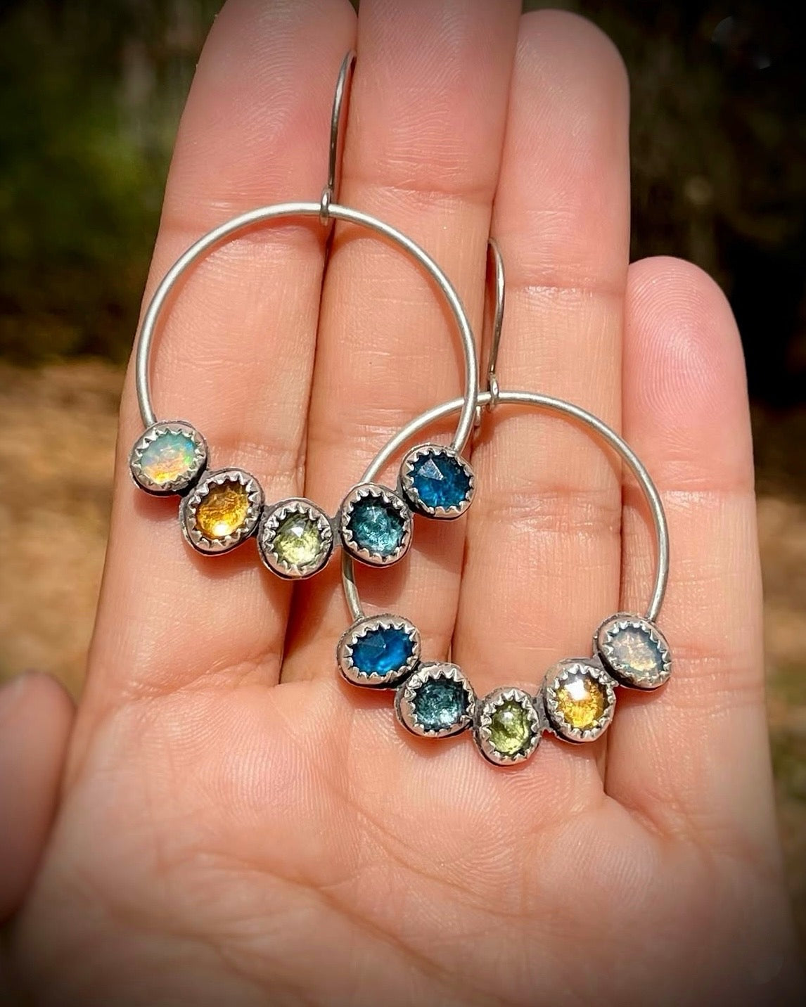 Sun-to-Sky Colorful Hoops
