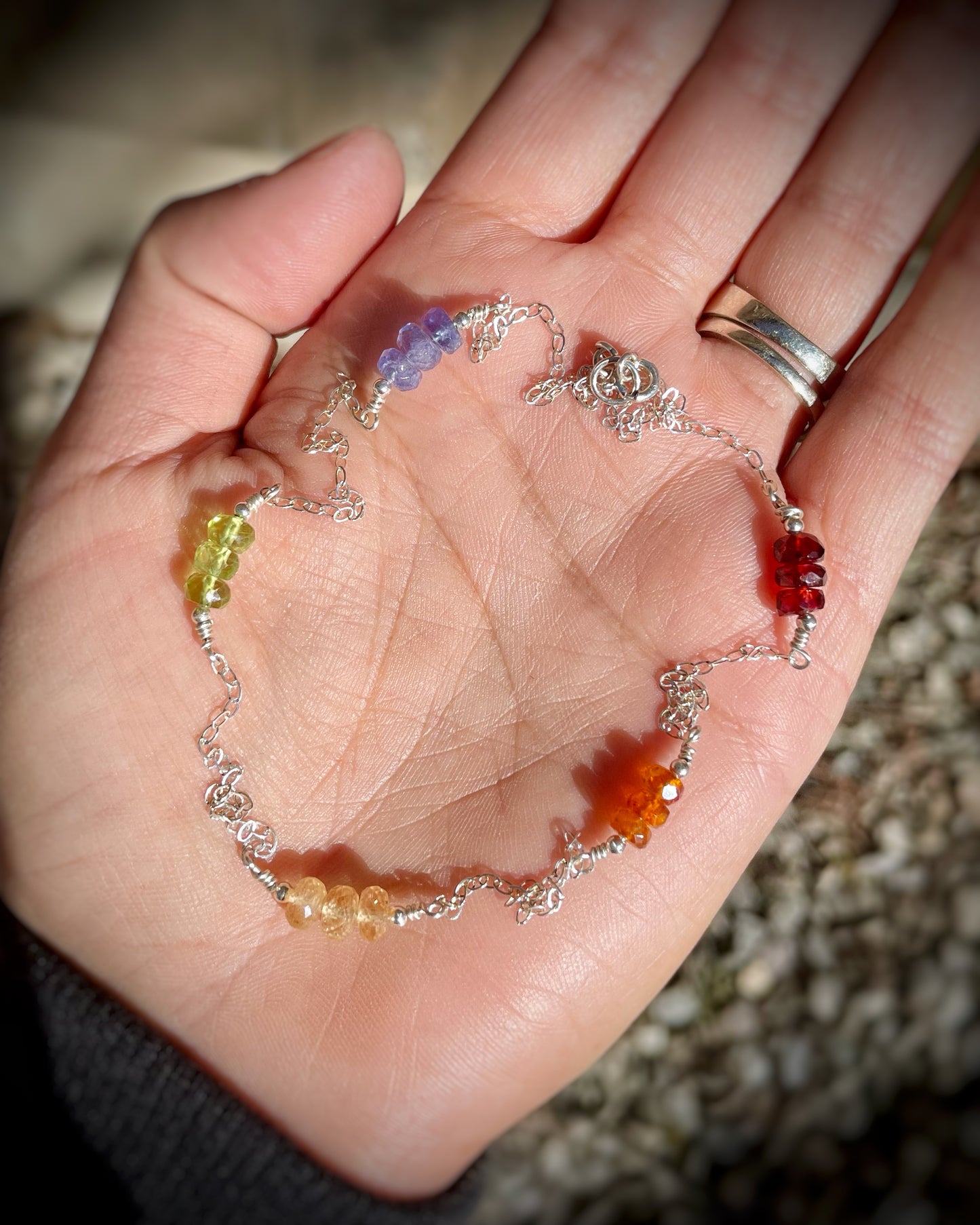 Gemstone Layer Necklaces