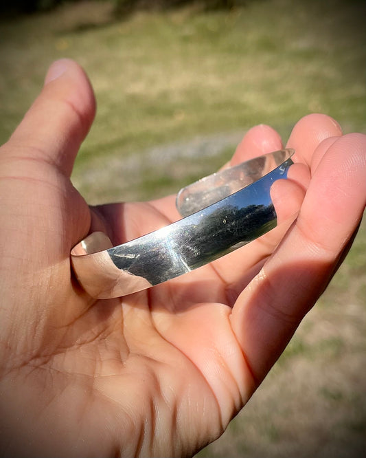Wide Sterling Cuff