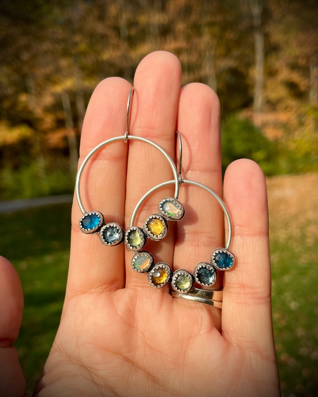 Sun-to-Sky Colorful Hoops