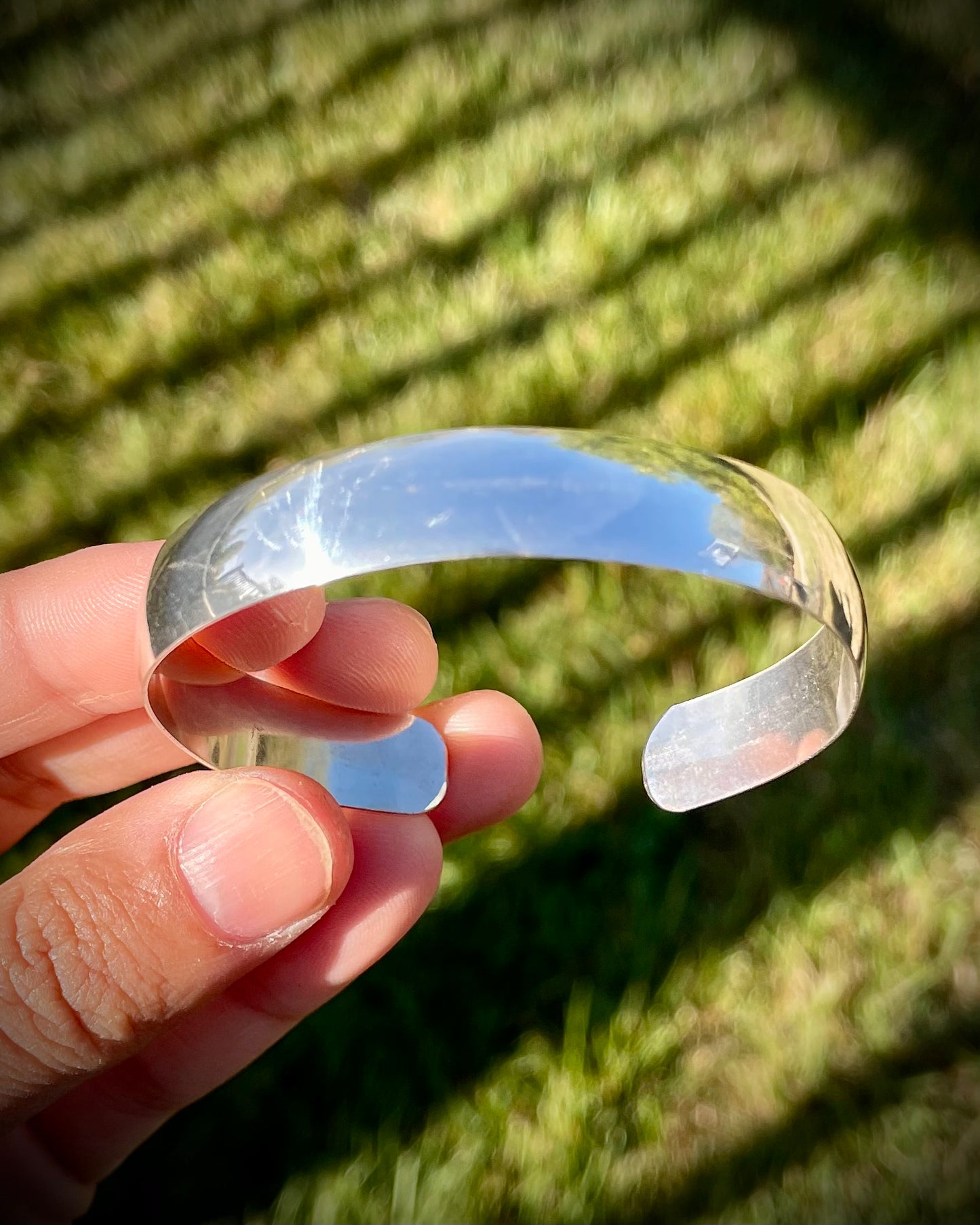 Wide Sterling Cuff
