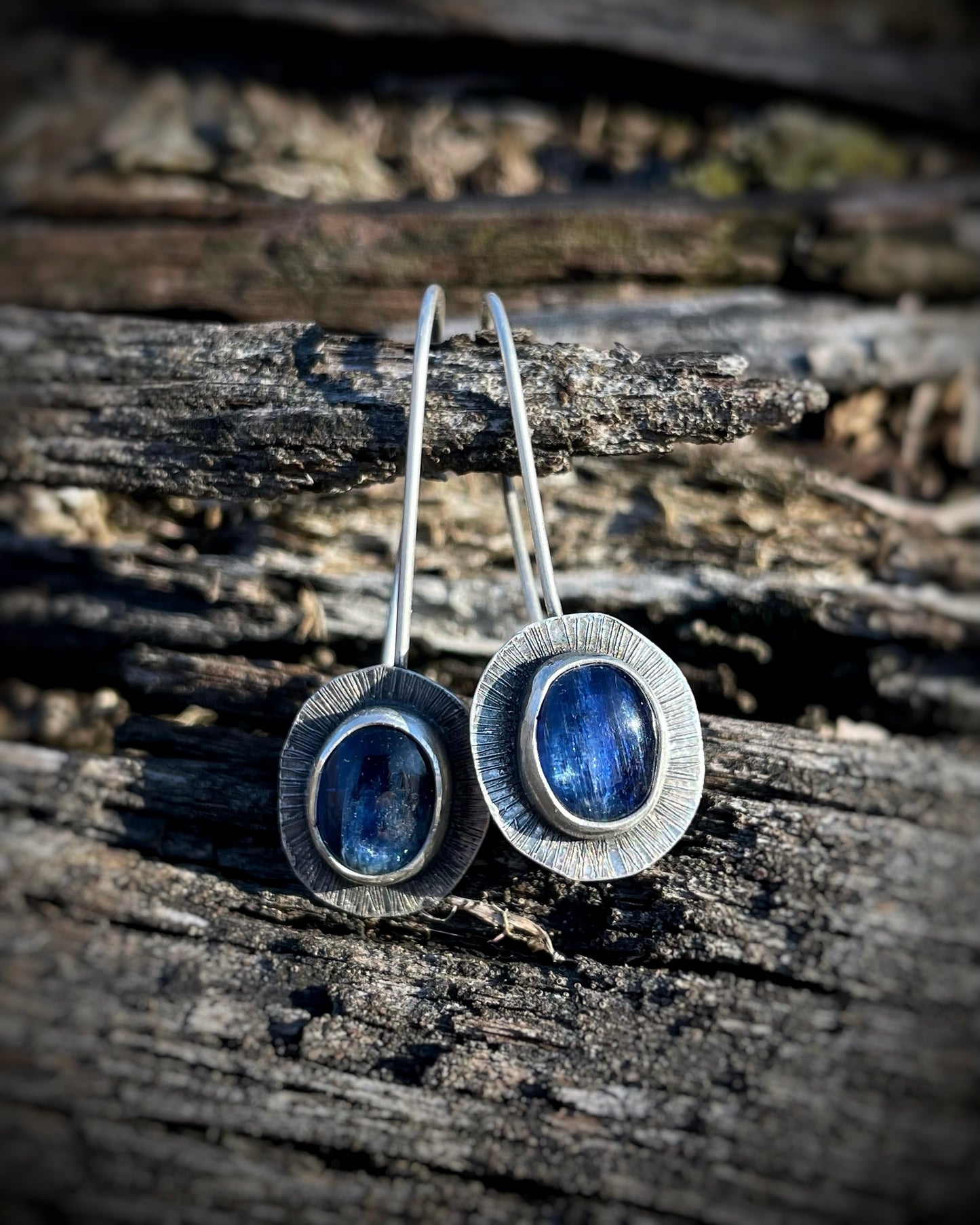 Gemstone Drop Earrings