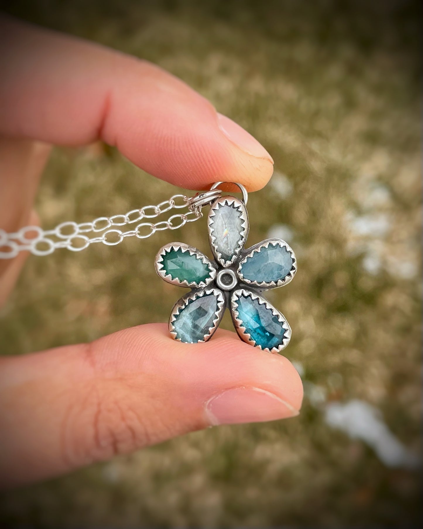 Bloom Flower Pendants