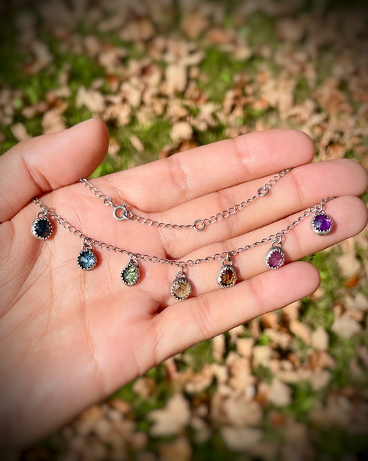 Rainbow Charm Necklace