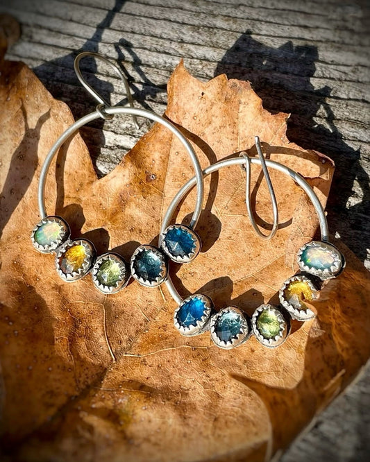 Sun-to-Sky Colorful Hoops