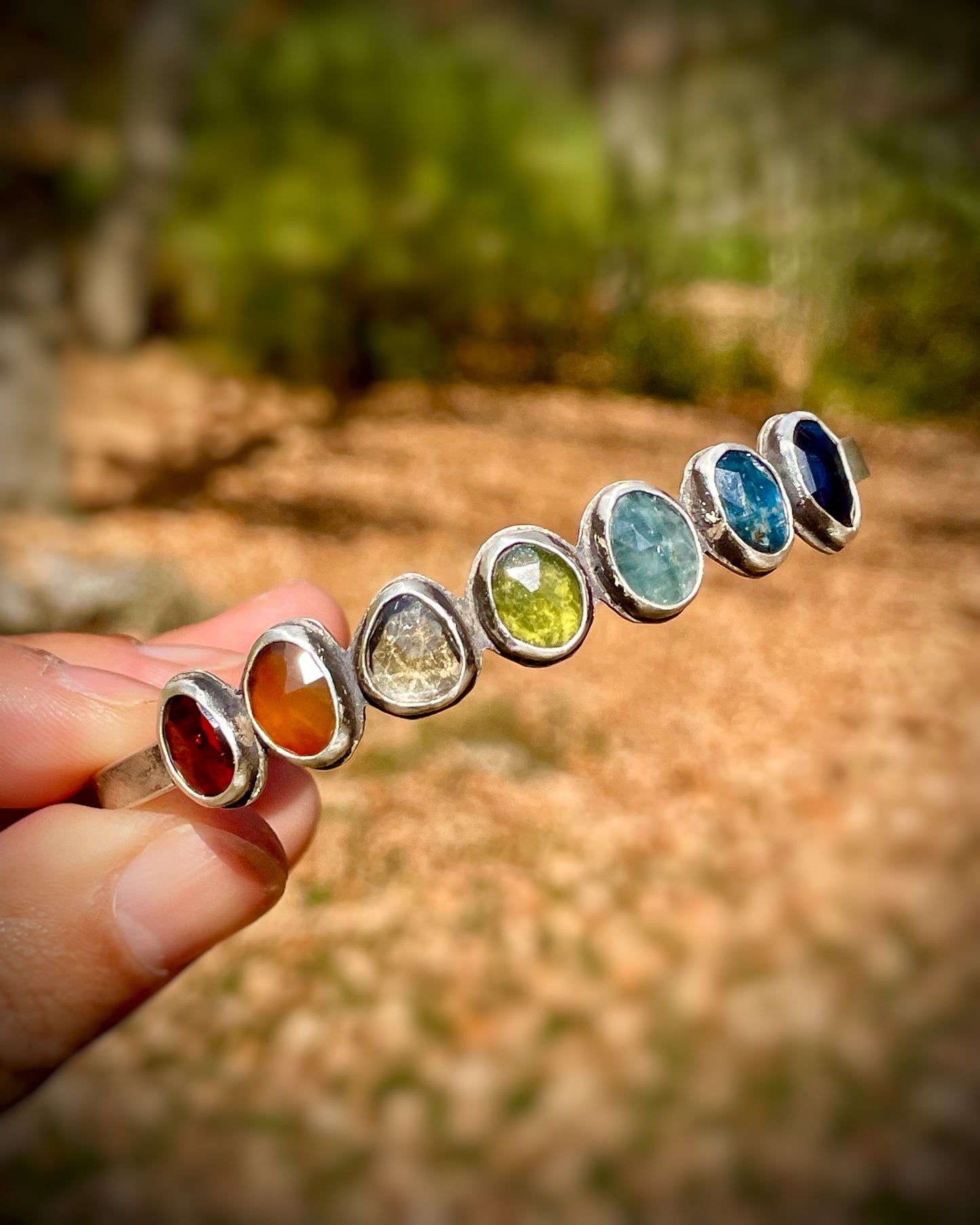 Rainbow Cuff (Sz Med/Lg)