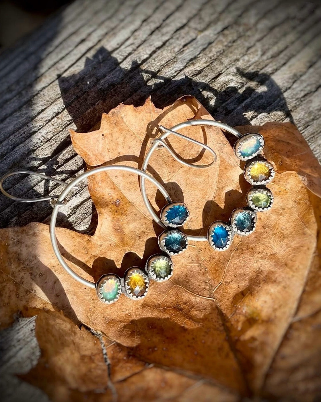 Sun-to-Sky Colorful Hoops