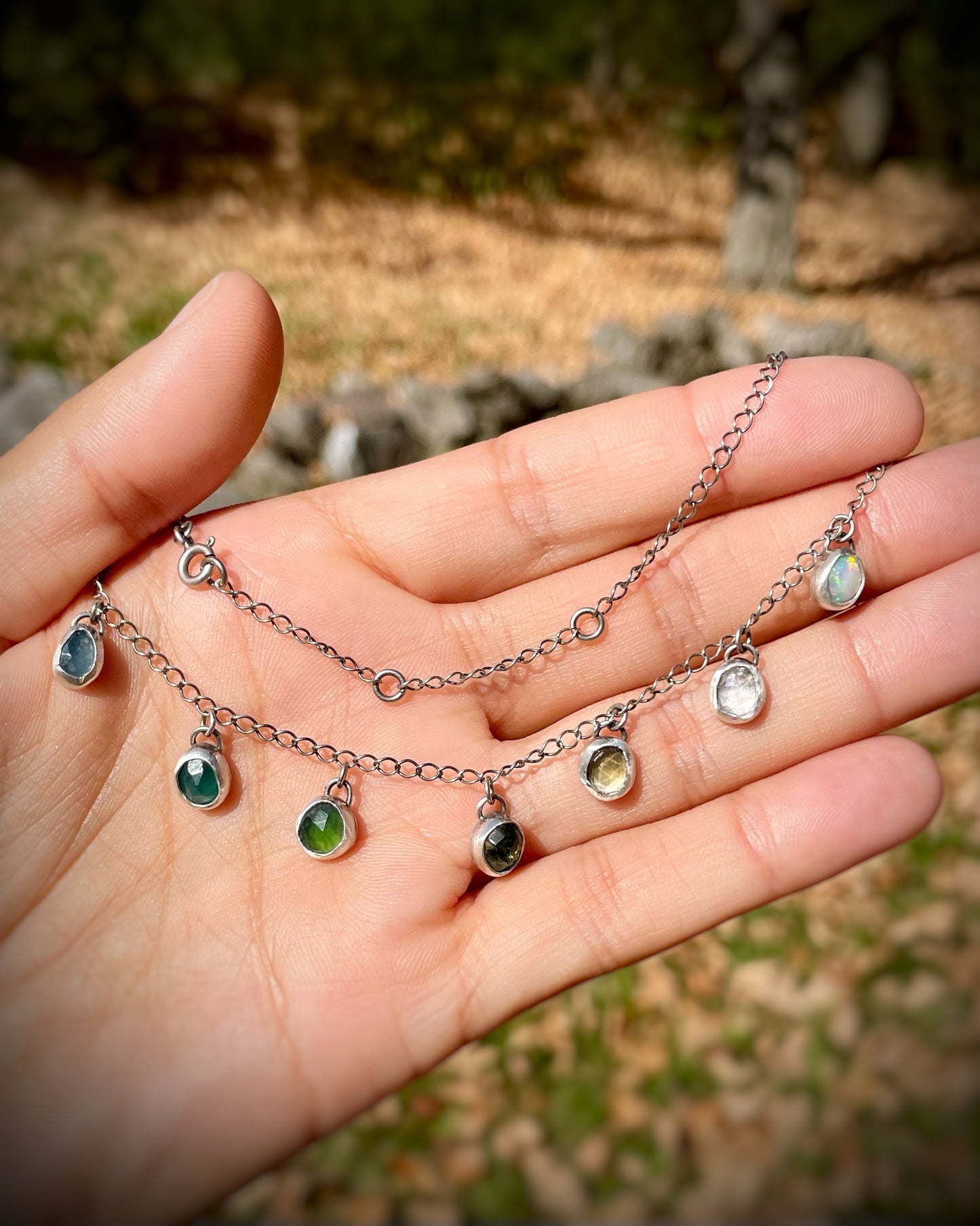Woodland Glow Charm Necklace