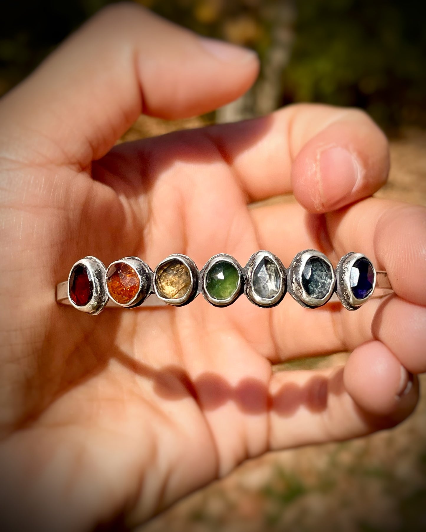 Rainbow Cuff (Sz Sm/Med)