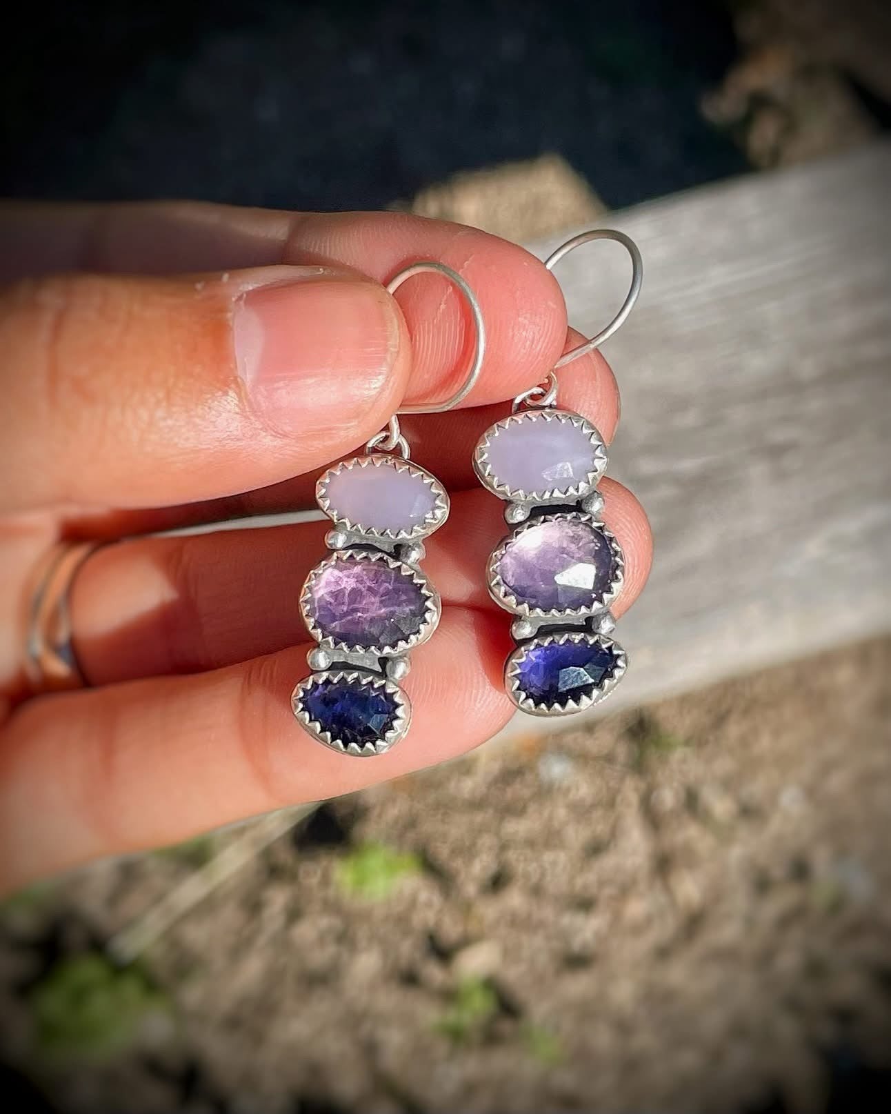Gemmy Triple Drop Dangles