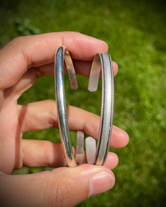 Sterling Stacking Cuffs