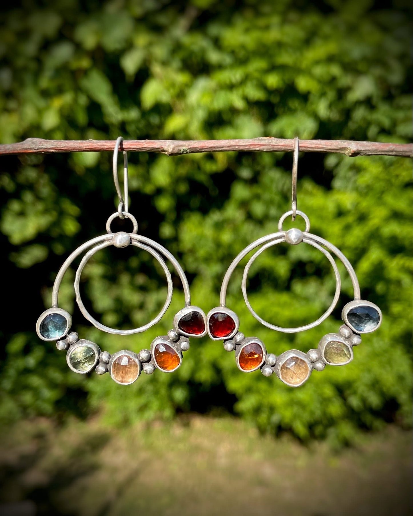 Kicked-Up Signature Rainbow Hoops
