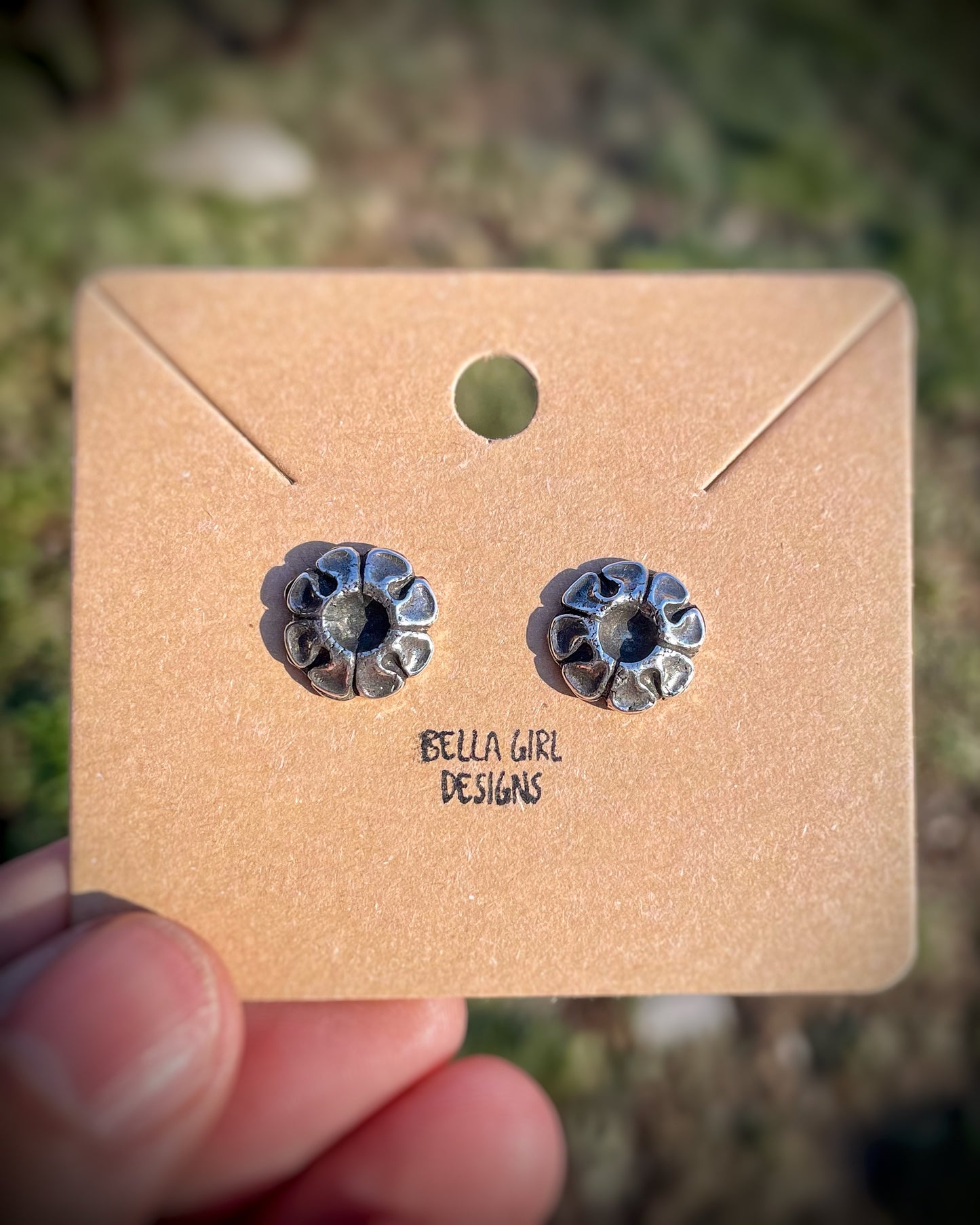 Recycled Sterling Silver Studs
