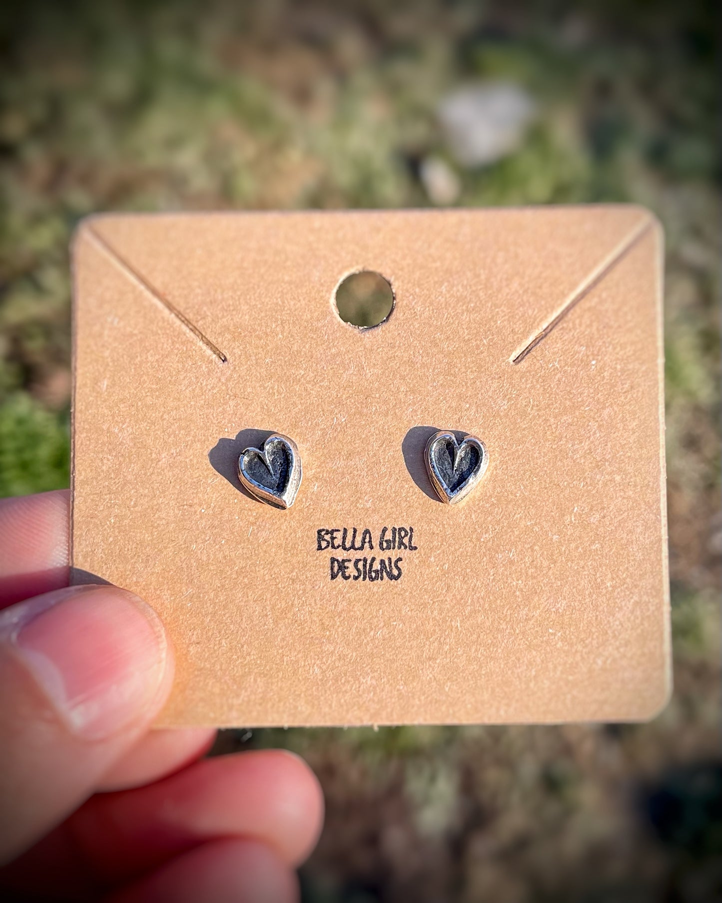 Recycled Sterling Silver Studs