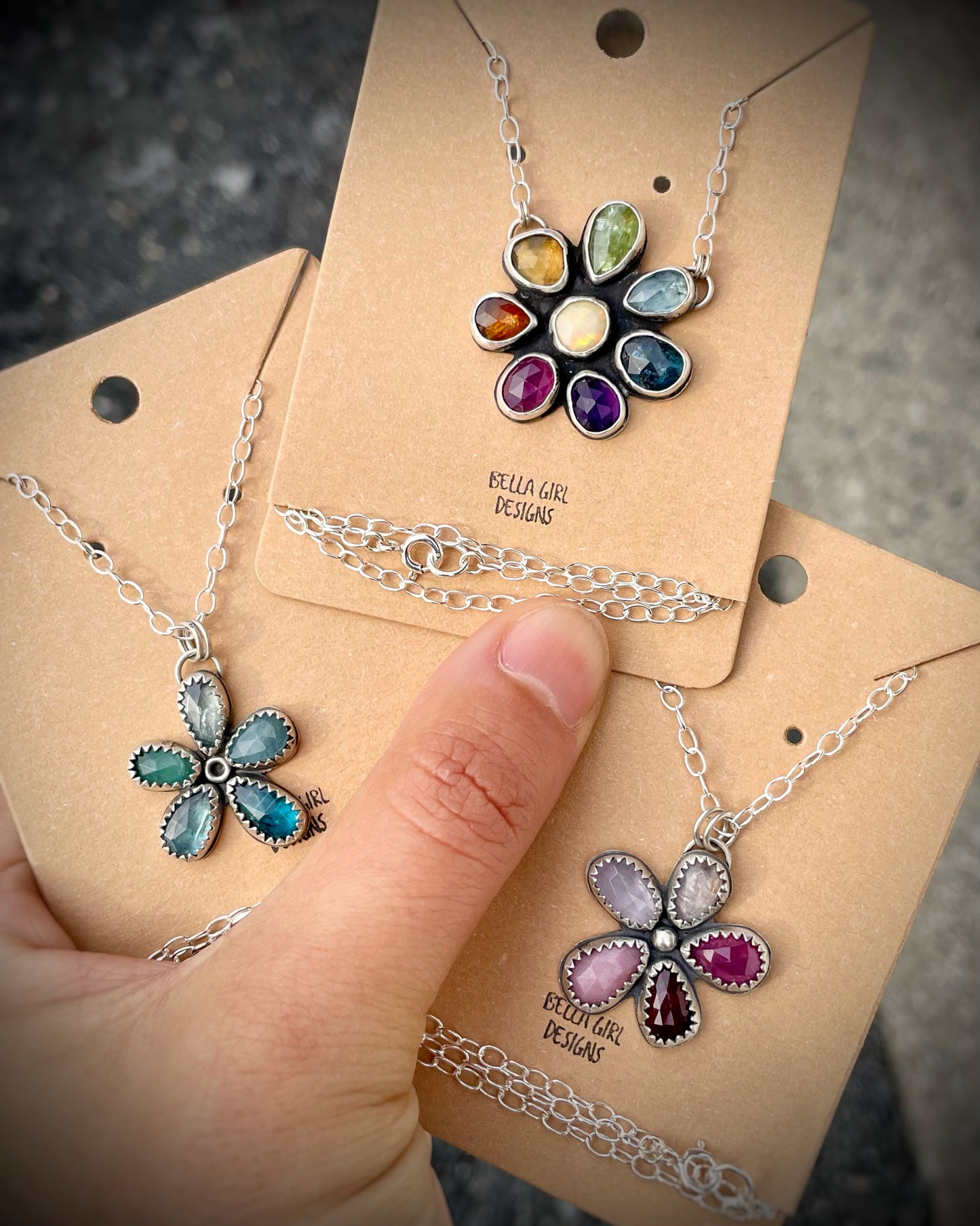 Bloom Flower Pendants