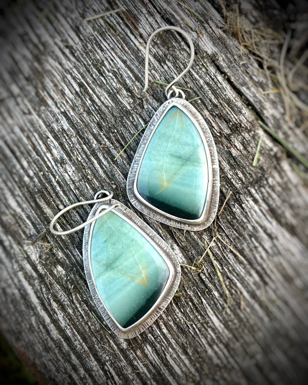 Polychrome Jasper Drop Earrings