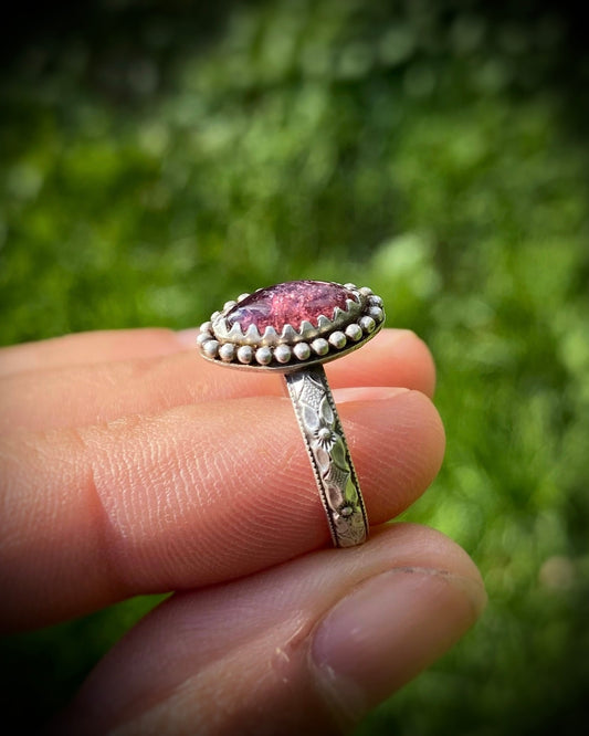 Marquise Pink Tourmaline Ring