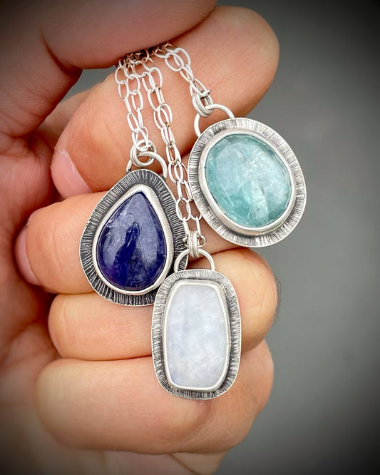 Etched Edge Pendants