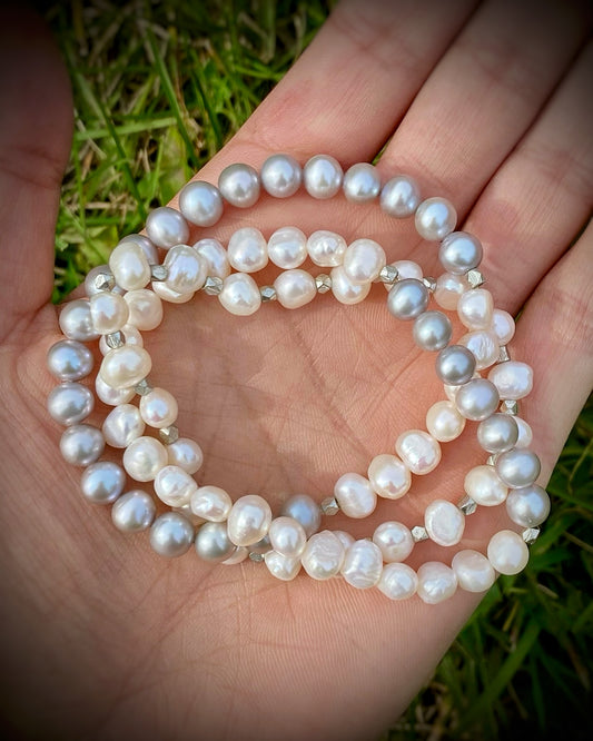 Pearl Bracelet Stack