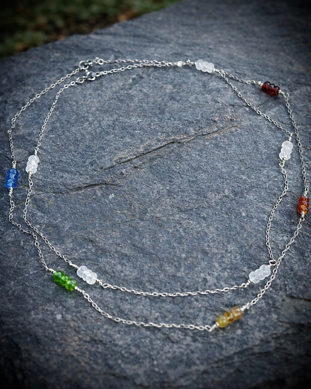 Gemstone Layer Necklaces