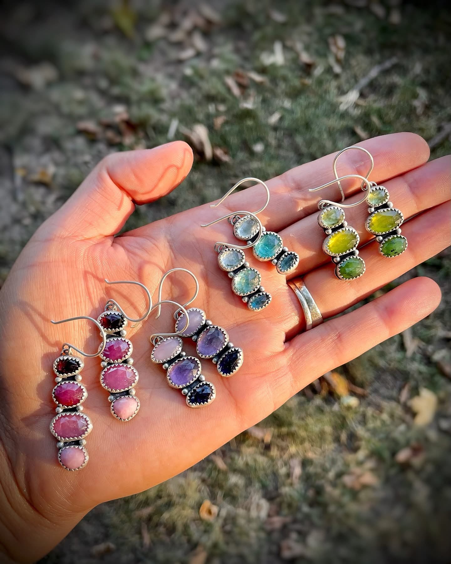 Gemmy Triple Drop Dangles