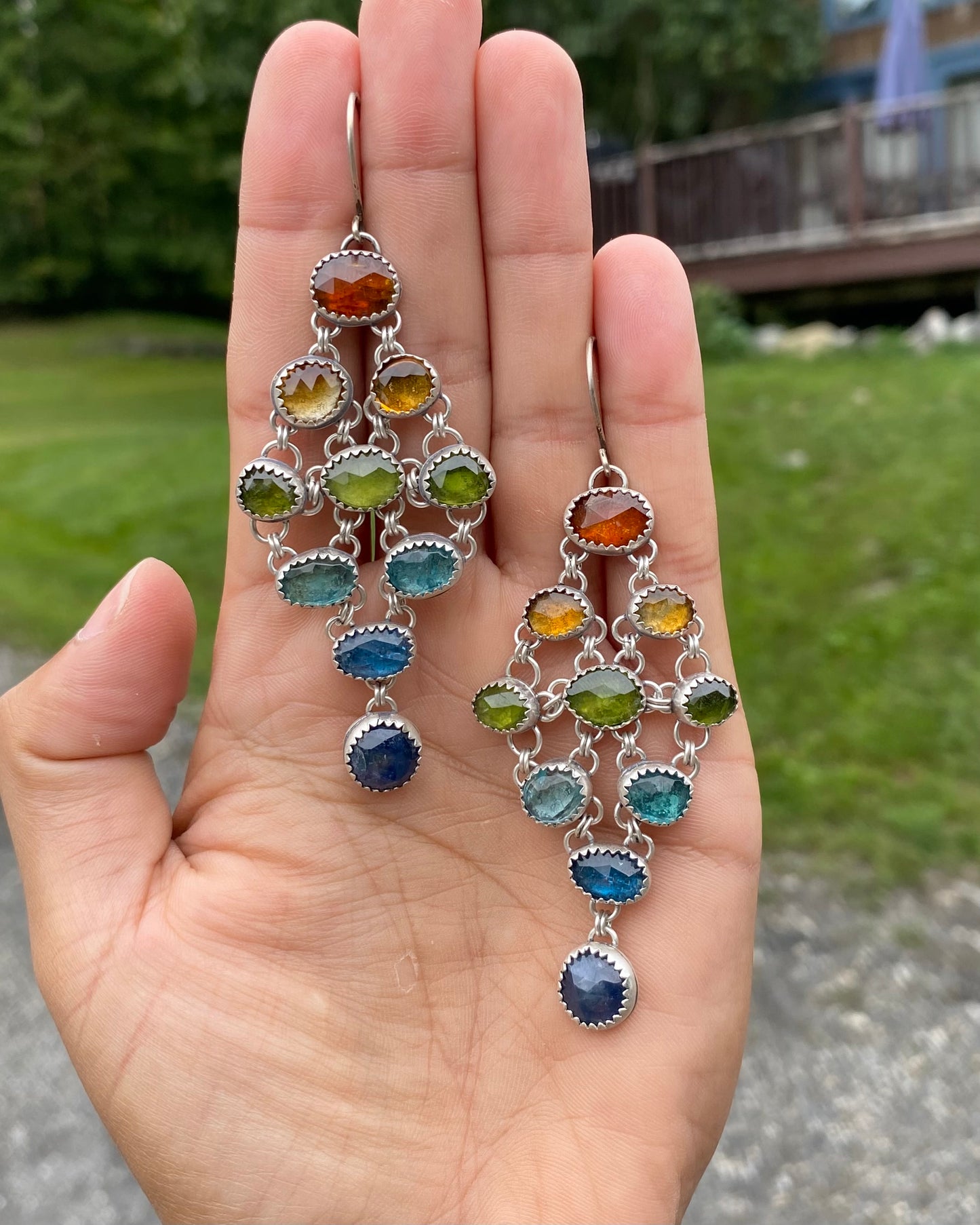 Rainbow Chandelier Dangles
