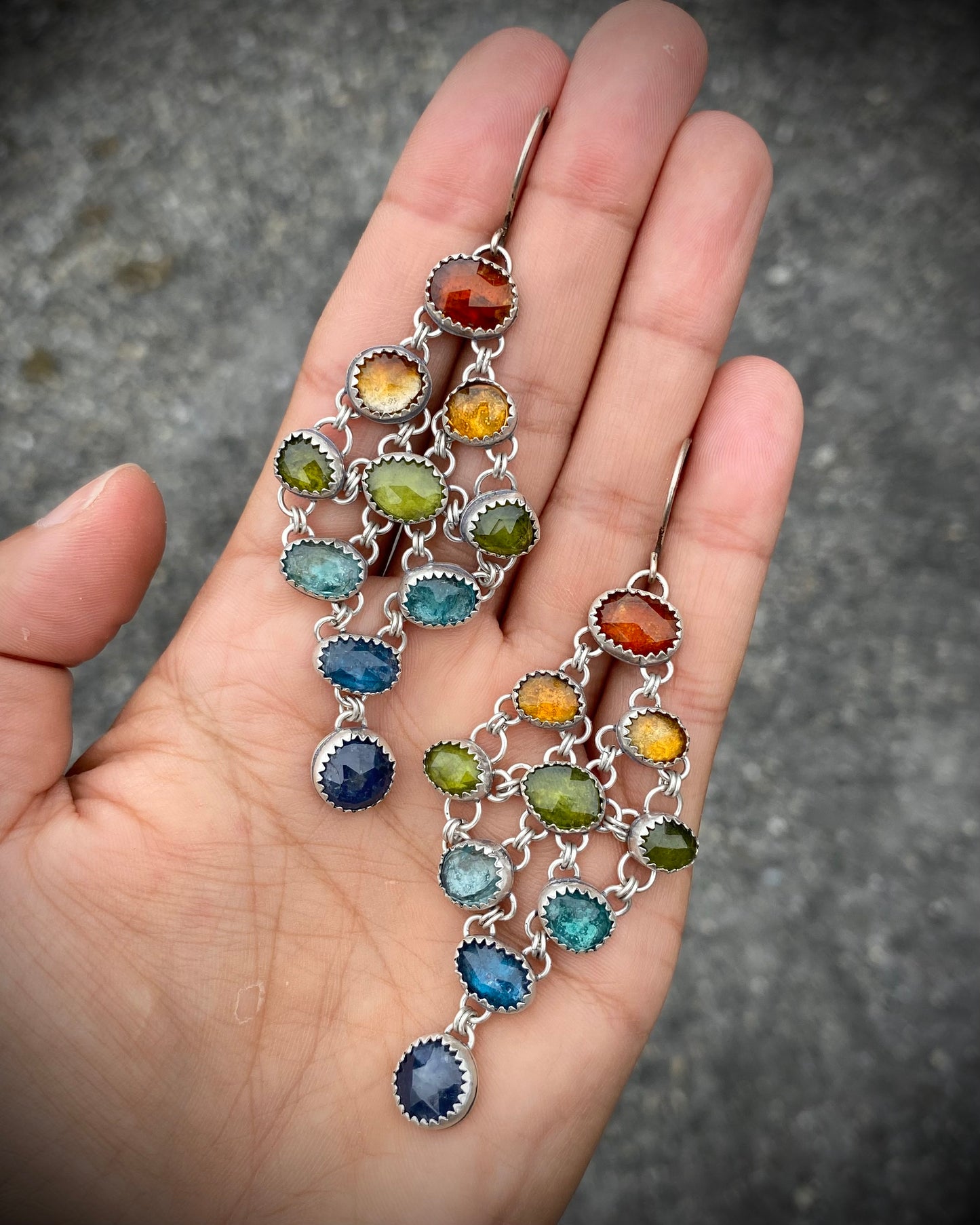 Rainbow Chandelier Dangles