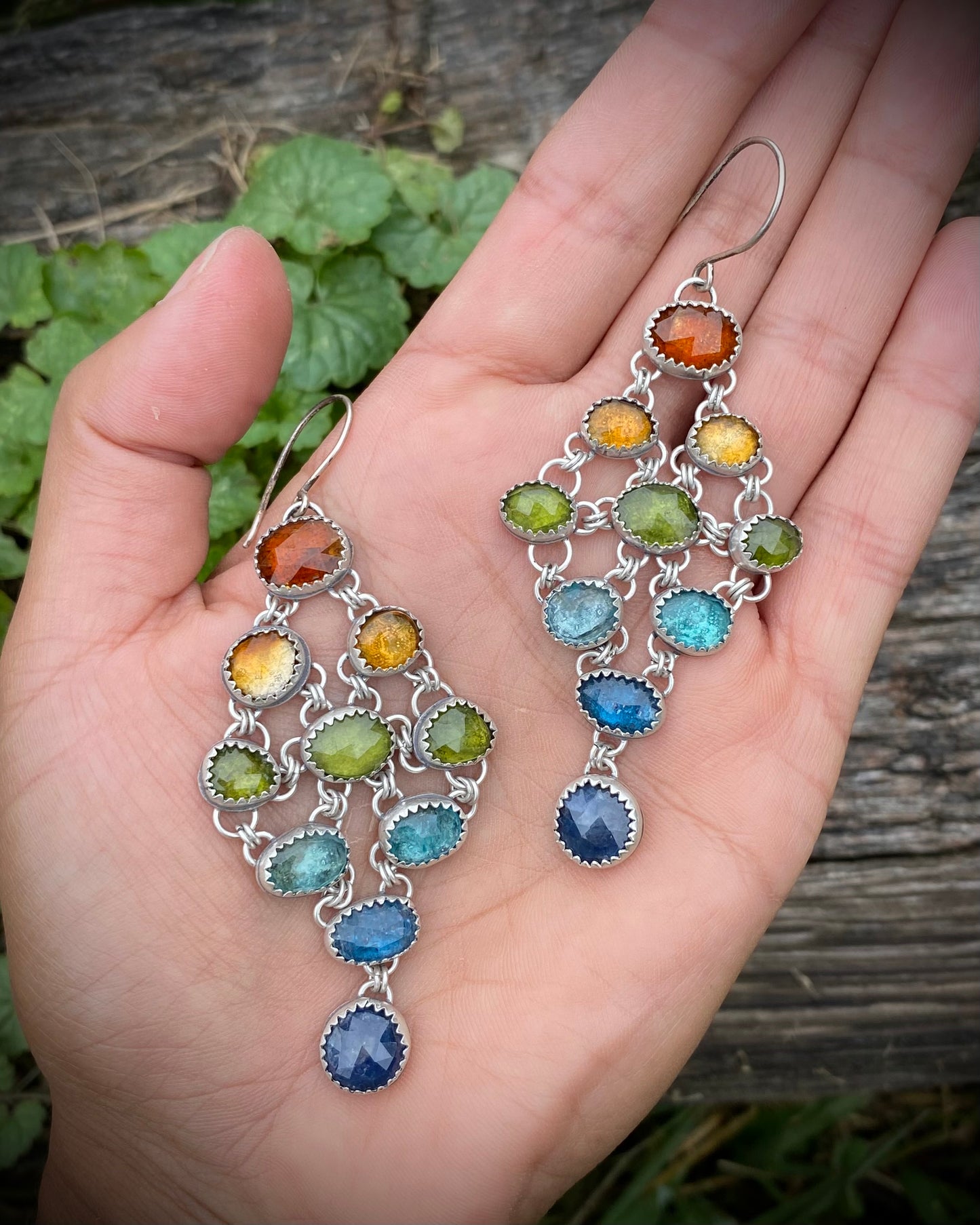 Rainbow Chandelier Dangles