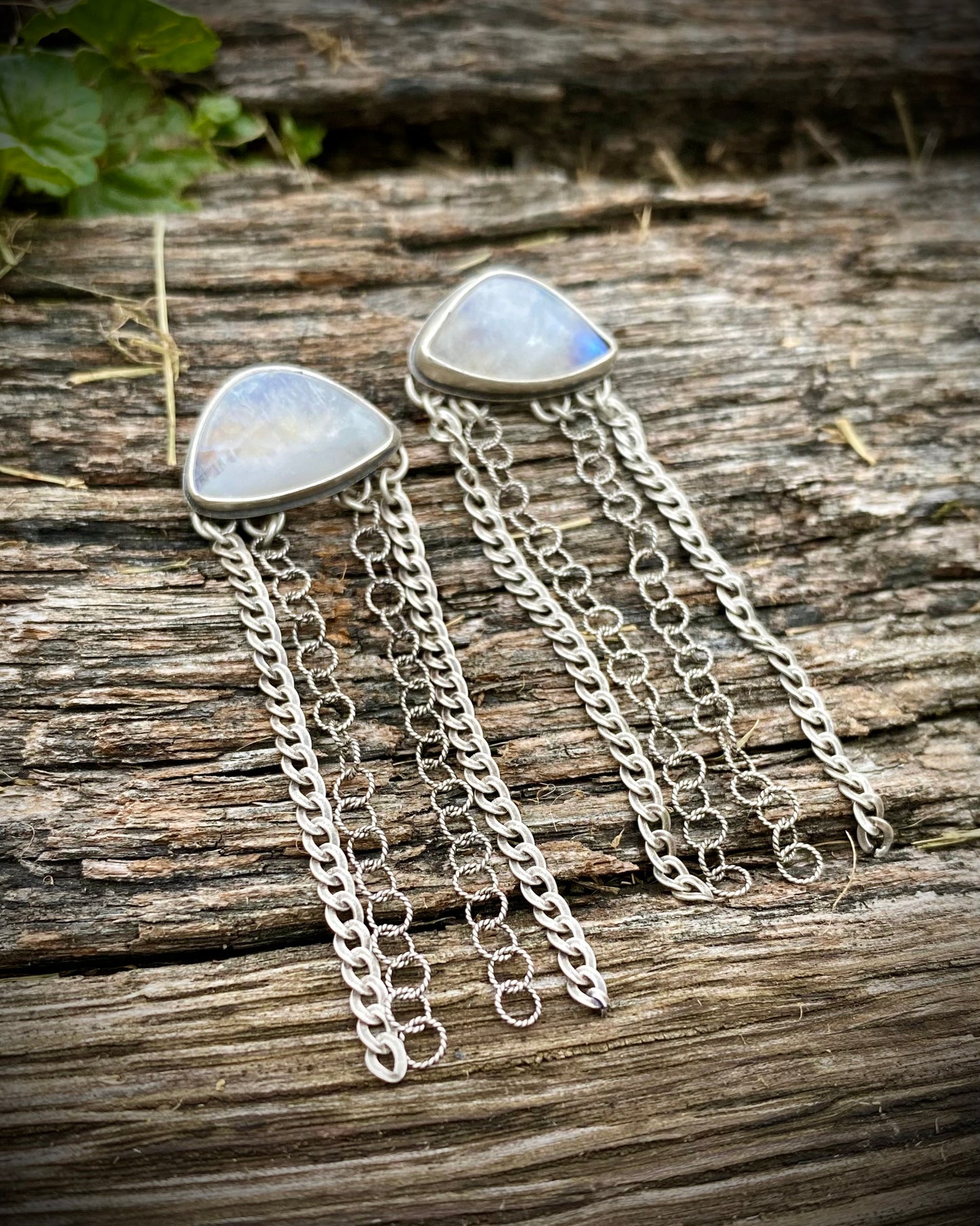 Moonstone Cloud Earrings